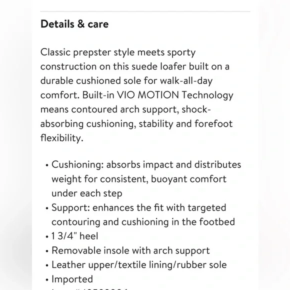 Vionic 23Walk Black Leather Orthotic Walking Arch Support Comfort Loafer New - Picture 12 of 15